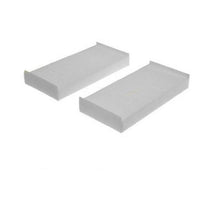 2 filtros de aire de cabina 100% nuevos que caben detrás de la guantera para Mercedes S500 00-06