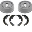 Rear Brake Drums & Brake Shoes 1991-1998 for Jeep Wrangler 3pc Kit