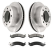 00-02 Dodge Ram 2500 3500 Front Brake Rotors & Metallic Pads 5393 MD821