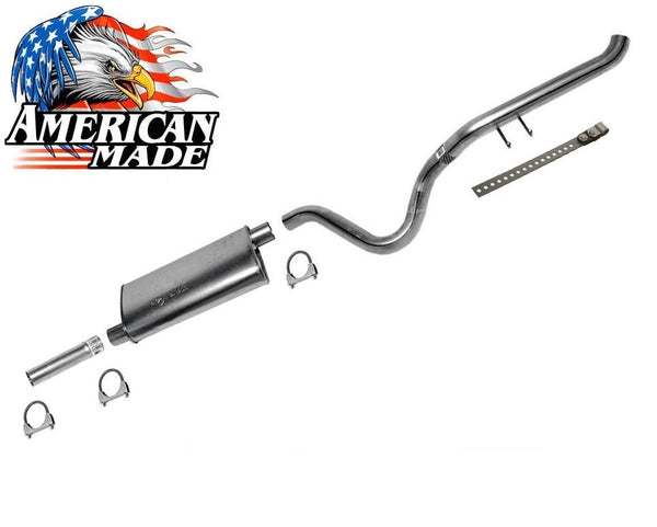 New Tail Pipe With Dynomax Muffler Performance Exhaust for Dodge Durango 98-99
