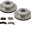 Rotores delanteros y pastillas de freno 3 piezas para Chevrolet Astro tracción total 4x4 1990-2002