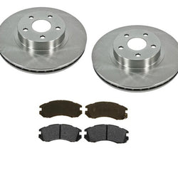 Rotores y almohadillas delanteras 31247 105.05630 para Legacy Sport Sedan 2.2L Turbo 91-94