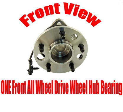 ONE Front Wheel Hub Bearing Fits Chevrolet Astro Van All Wheel Drive 90-94