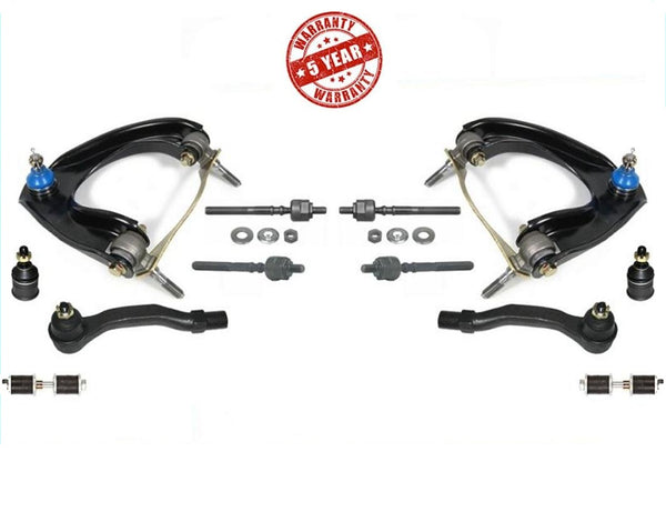 Front Upper Control Arms Ball Joint Tie Rod Stabilizer For Honda CIVIC CRX 88-91