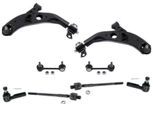 93-97 Mazda 626 MX6 Sonda Brazo de control Rótulas Barras de acoplamiento Enlaces Kit de 8 piezas