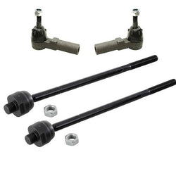 Para Camaro Firebird 1993-2002 extremos de varillas de amarre interiores y exteriores, 4 piezas 100% nuevas