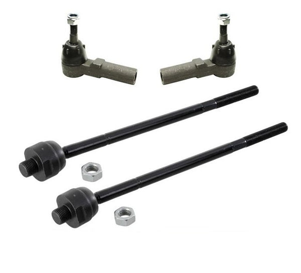 Para Camaro Firebird 1993-2002 extremos de varillas de amarre interiores y exteriores, 4 piezas 100% nuevas