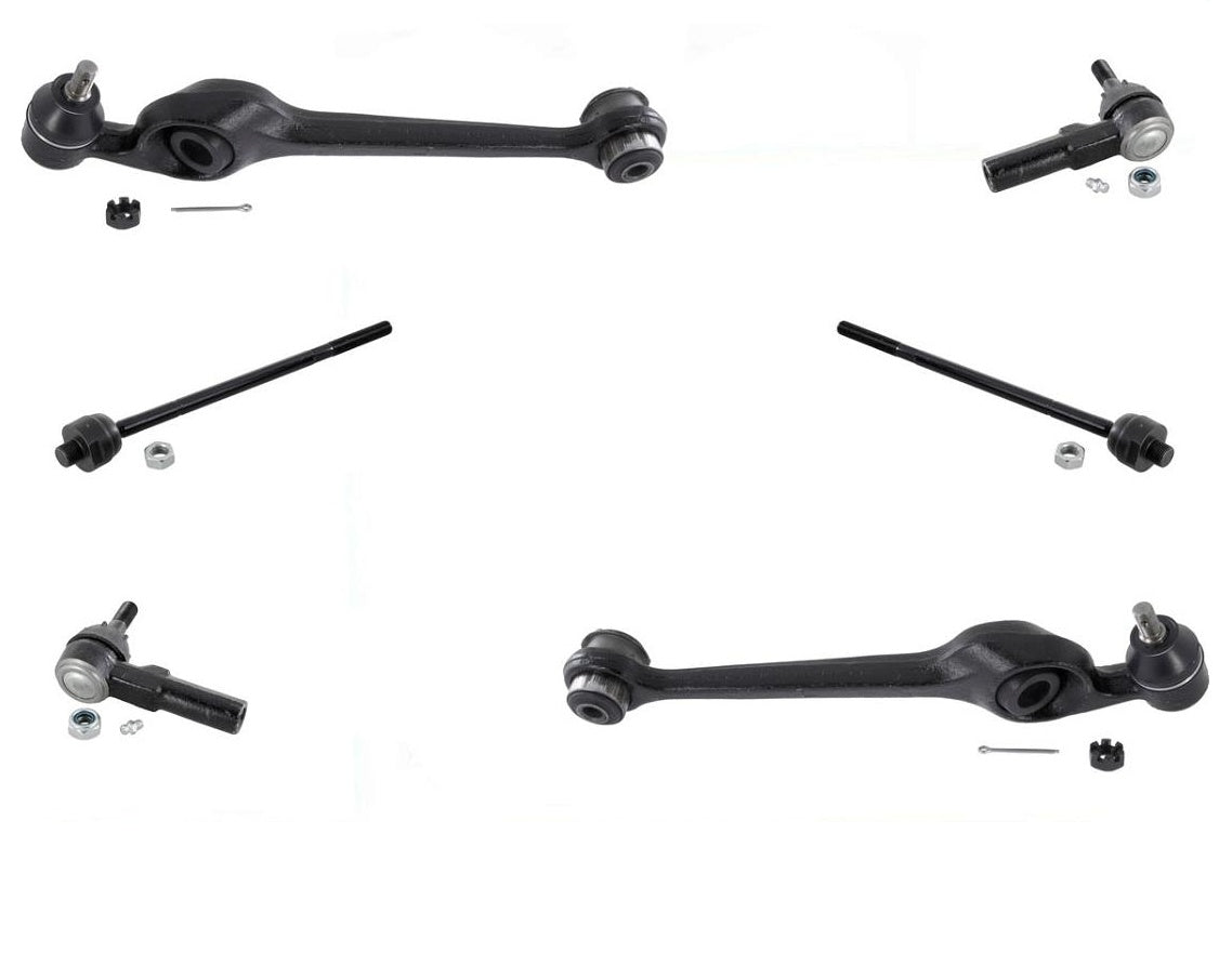 91 to 02 Saturn S SC SL Inn Out Tie Rods & Control Arms Ball J