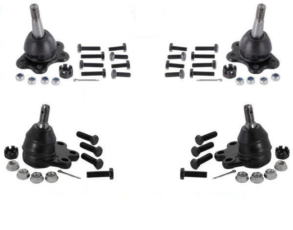 91 to 05 Chevy Astro & GMC Safari All Wheel Drive Upper & Low Ball Joints 4 Pcs