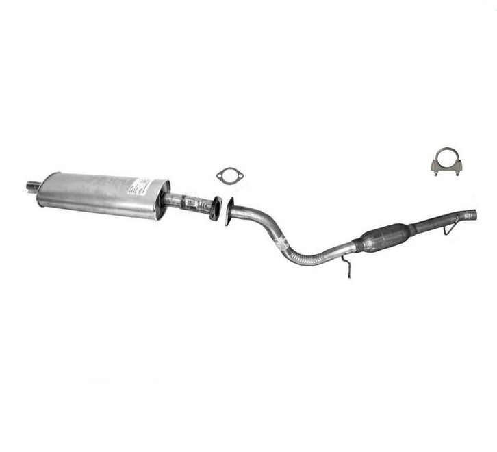 Sistema de escape silenciador fabricado en EE. UU. Ford Escape para Mazda Tribute 2.0L 3.0L 01-04
