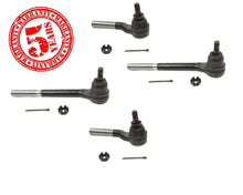 S10 Blazer Bravada Sonoma 4X4 4 Tie Rod Rods 1998 to 2004 2 Inners + 2 Outers