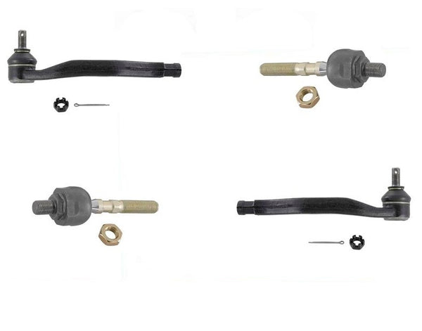 For 1992 - 1996 Honda Prelude Inner & Outer 4 Tie Rod Rods