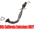 New Engine Flex Pipe Catalytic Converter for Saturn SC2 1.9 California Emissions