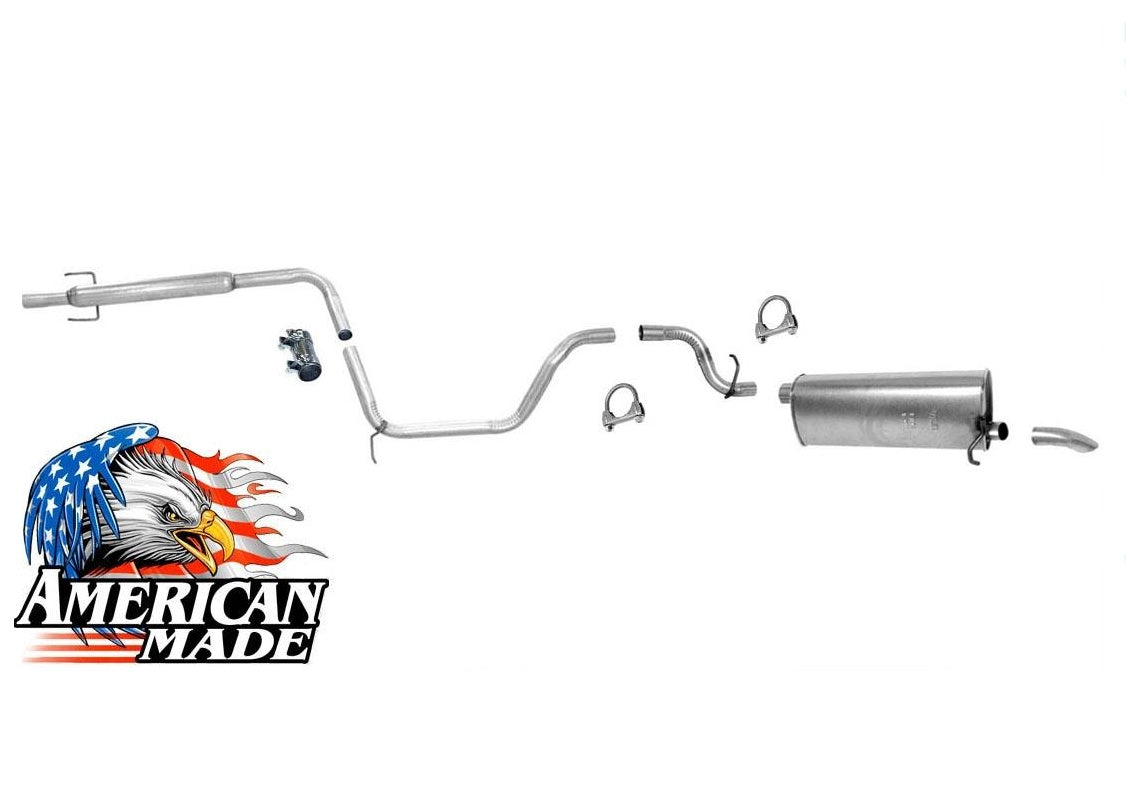 Resonador delantero y silenciador FABRICADO EN EE. UU. para Ford Taurus Sable 3.0L OHV 96-99