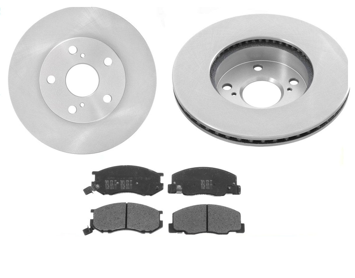 Se adapta a Toyota Previa 1991-1997 con disco trasero y pastillas y rotores de freno delanteros sin ABS.