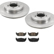 Fits For 03-05 Fits Lincoln Aviator Rear Disc Brake Rotors & Pads