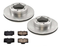 New Front Brake Rotors & Ceramic Pads for 4 Wheel Drive 4x4 Toyota Pickup 89-95