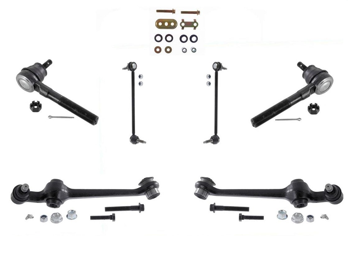 8Pc Concord Ball Joints Control Arm Tie Rods Links For For 98-04 Intrepid 300M