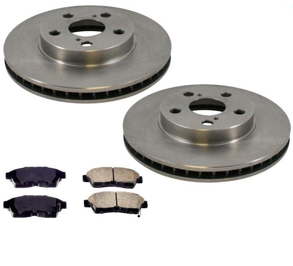 Para rotores de disco de freno delantero y pastillas de cerámica Toyota Celica ST 1994-1997