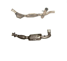 Se adapta a 97-98 para Ford F150 4.6L 4 ruedas motrices 4 convertidores catalíticos Eng Y Pipe