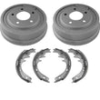 Rear Brake Drums & Shoes 100% All New 3pc Kit for Ford F150 & BRONCO 1987-1996