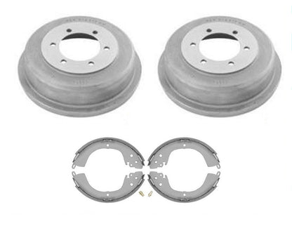 (2) REAR Brake Drums & Brake Shoes for MONTERO SPORT 1997-2004