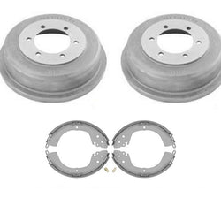 (2) REAR Brake Drums & Brake Shoes for MONTERO SPORT 1997-2004