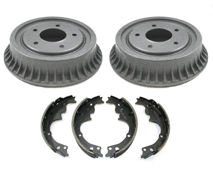 Zapatas de freno de tambor trasero para Chevrolet Astro para GMC Safari 85-02 3 piezas