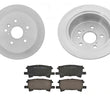 Rear Set of Brake Rotors & Pads For Highlander 04-07 RX330 04-06 RX350 07-09