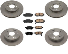 Disc Brake Rotors & Ceramic Brake Pads for Acura Integra 1997-2001