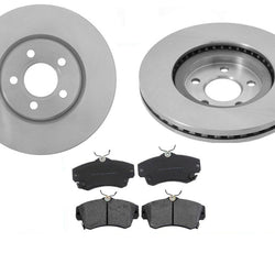Front Brake Rotors & Ceramic Pads For 03-05 Dodge Neon SRT-4 2.4L Turbo