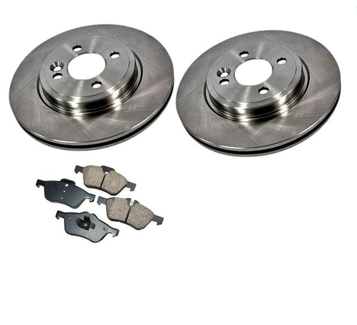 Mini Cooper (2) Front Brake Disc Rotors & Pads 276MM To 06/06 Call Check Info