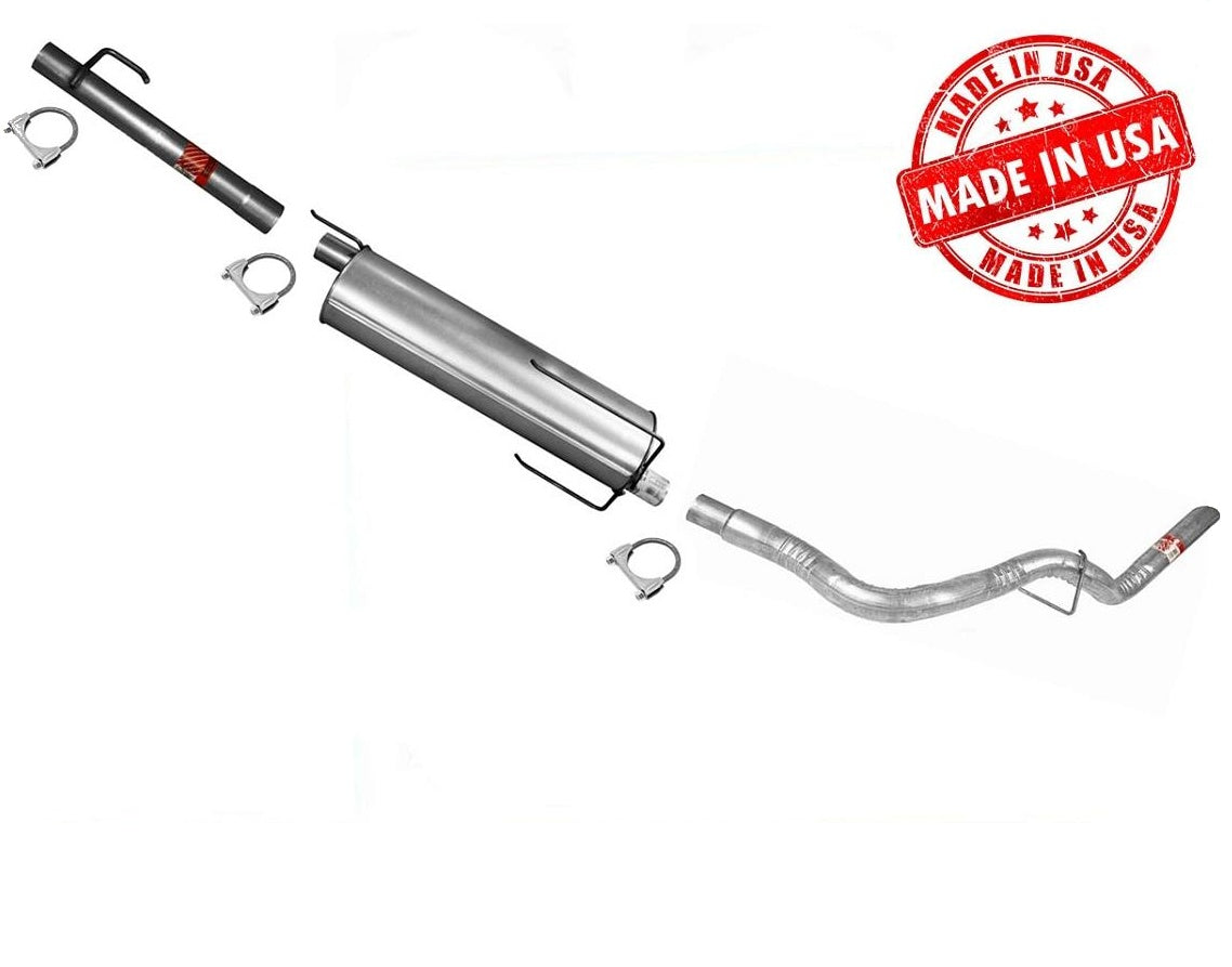 Se adapta al sistema de escape Dodge Ram Pick Up 1500 5.9L 140.5 pulgadas 02-03