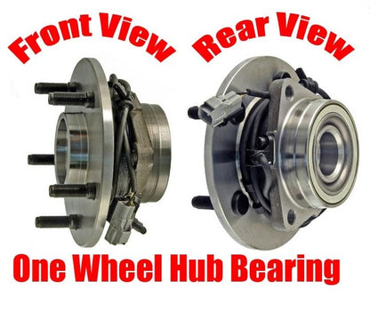 Front Wheel Hub Bearing for Dodge Ram 1500 00-01 Four Wheel Drive 4 Wheel ABS