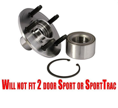 Rear Left or Right Wheel Hub Wheel Bearing Kit Fits Ford Explorer 2002-2005