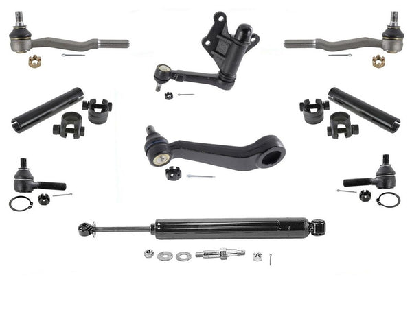 Tie Rod Pitman Arm Idle Arm 9Pc Kit For 1986 - 1991 Toyota Pick Up 4 Runner