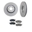 (2) Frt Brake Rotors & Ceramic Pads Fits 2005-2008 Infiniti G35 Rear Wheel Drive