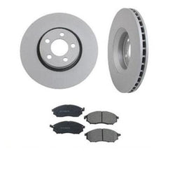 (2) Frt Brake Rotors & Ceramic Pads Fits 2005-2008 Infiniti G35 Rear Wheel Drive