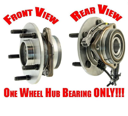 Fits 97-99 Dodge Ram 1500 4 Wheel ABS 4 Wheel Drive Front Left Hub Wheel Bearing