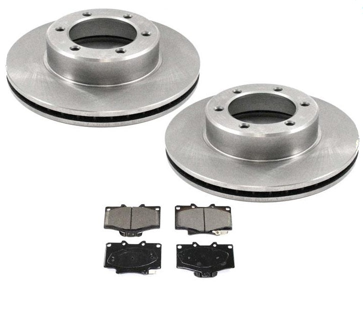 Front Brake Rotors Brake Pads For Toyota T100 1993 1995 1997 1998 4 Wheel Drive
