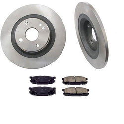 For 2003-2005 Mazda Miata MX-5 Sport Suspension Rear Brake Rotors & Pads