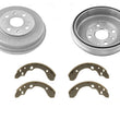 Mazda 323 Protege Tracer Escort MX3 (2) Rear Brake Drums & Brake Shoes