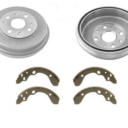 Mazda 323 Protege Tracer Escort MX3 (2) Tambores de freno traseros y zapatas de freno