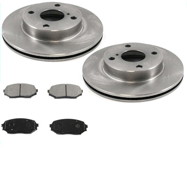 1990-1993 Mazda Miata Rotores y pastillas de freno delantero 3299 MD525