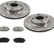 1990-1993 Mazda Miata Rotores y pastillas de freno delantero 3299 MD525