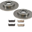 1990-1993 Mazda Miata Rotores y pastillas de freno trasero 31100 MD458