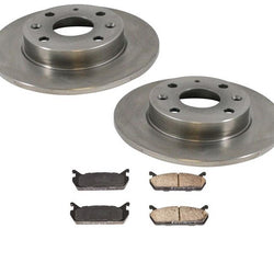 1990-1993 Mazda Miata Rotores y pastillas de freno trasero 31100 MD458
