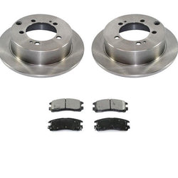 Sebring Coupe Dodge Avenger Eclipse (2) Rotores de freno trasero y pastillas de cerámica 31147