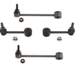 Fits 2007-2015 Jeep Wrangler JK Frt & Rear Stabilizer Sway Bar Link Kit, 4Pc