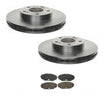Front Brake Disc Rotors &  Pads Will Fit 1993-97 Fits Infiniti J30